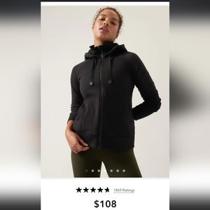 Athleta Triumph Hoodie Black